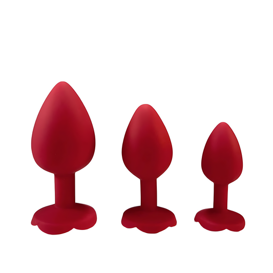 Rosalia Bloom - Kit de plugs anaux en silicone
