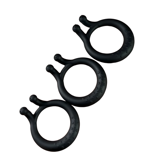 Eterna Loop - Ensemble de cock rings en silicone