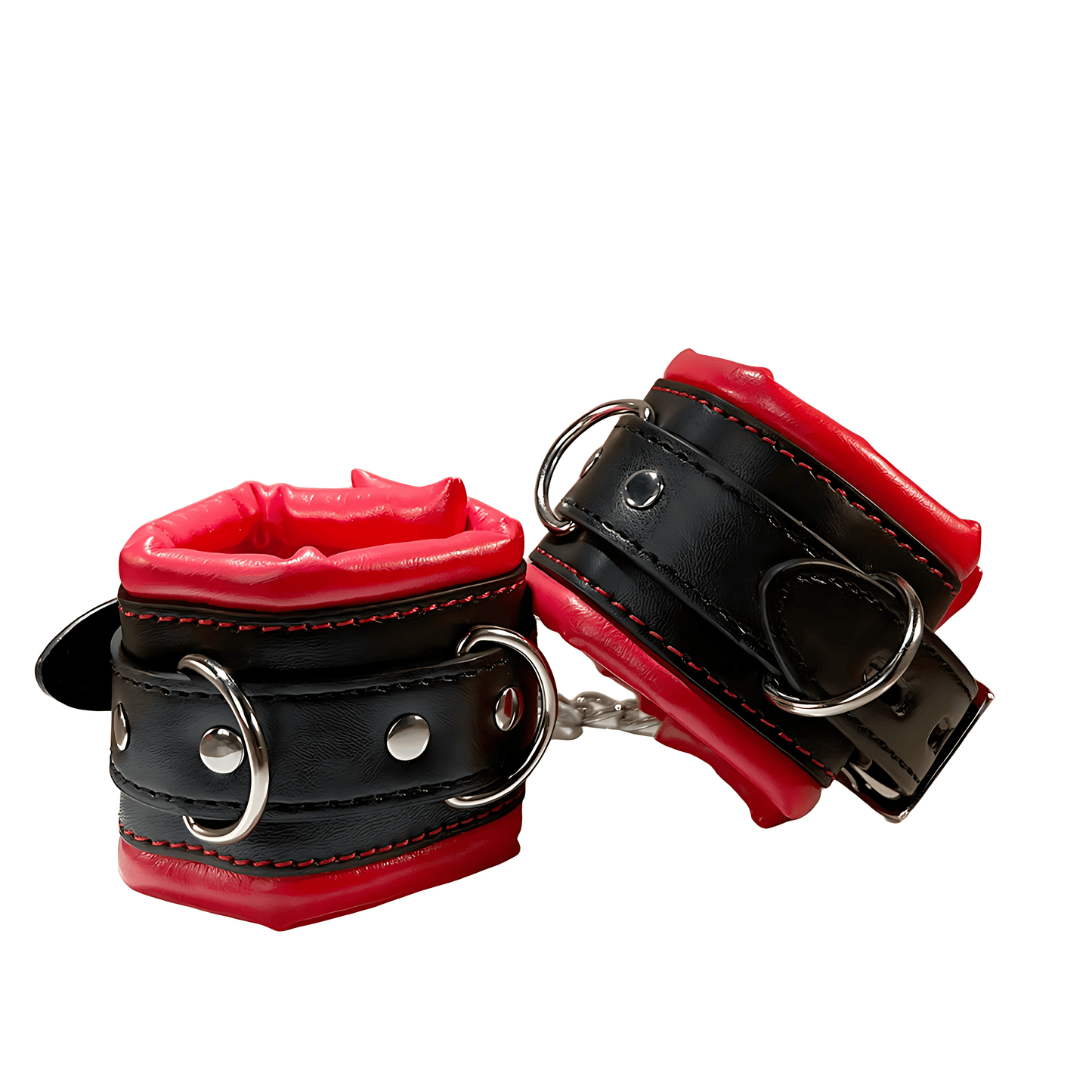 Crimson Bond - Menottes et bracelets BDSM élégants