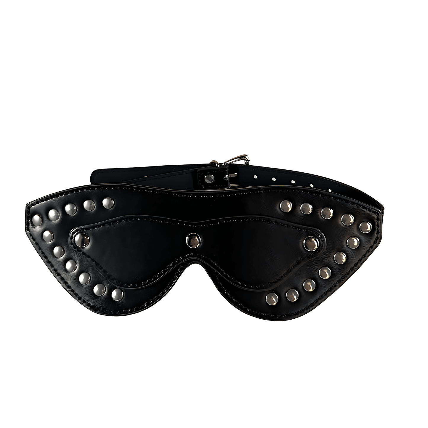 Noir Mystère - Masque de jeu érotique ajustable