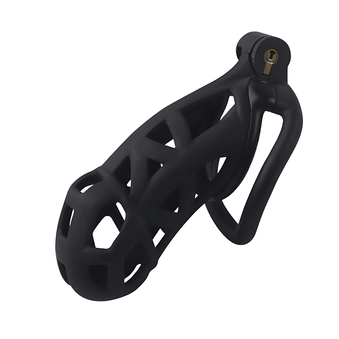 Lock Noir Élite - Cadenas de Chasteté Masculin