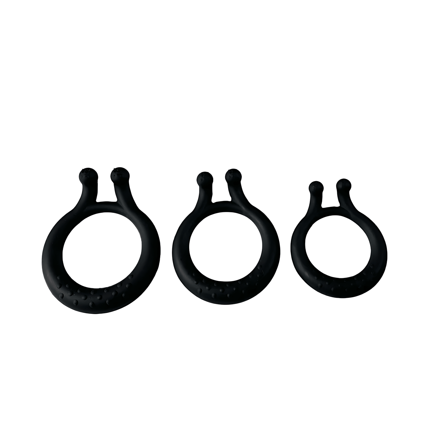 Eterna Loop - Ensemble de cock rings en silicone