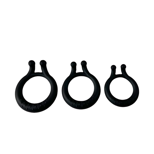 Eterna Loop - Ensemble de cock rings en silicone