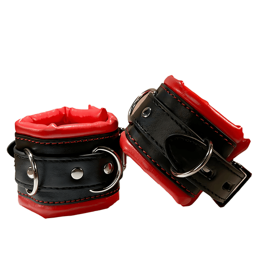 Crimson Bond - Menottes et bracelets BDSM élégants