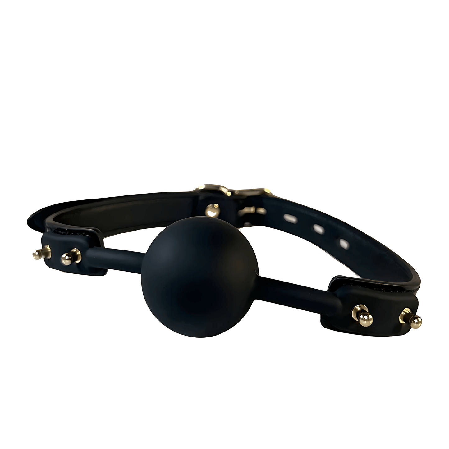 Velvet Whisper - Bâillon Boule en Silicone Ajustable