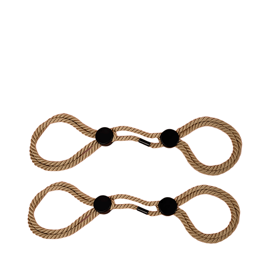 Étreinte Noire - Corde de Bondage Ajustable